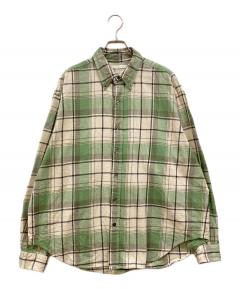中古・古着通販】PABLO VINCI (パブロビンチ) Ombre check zip shirt
