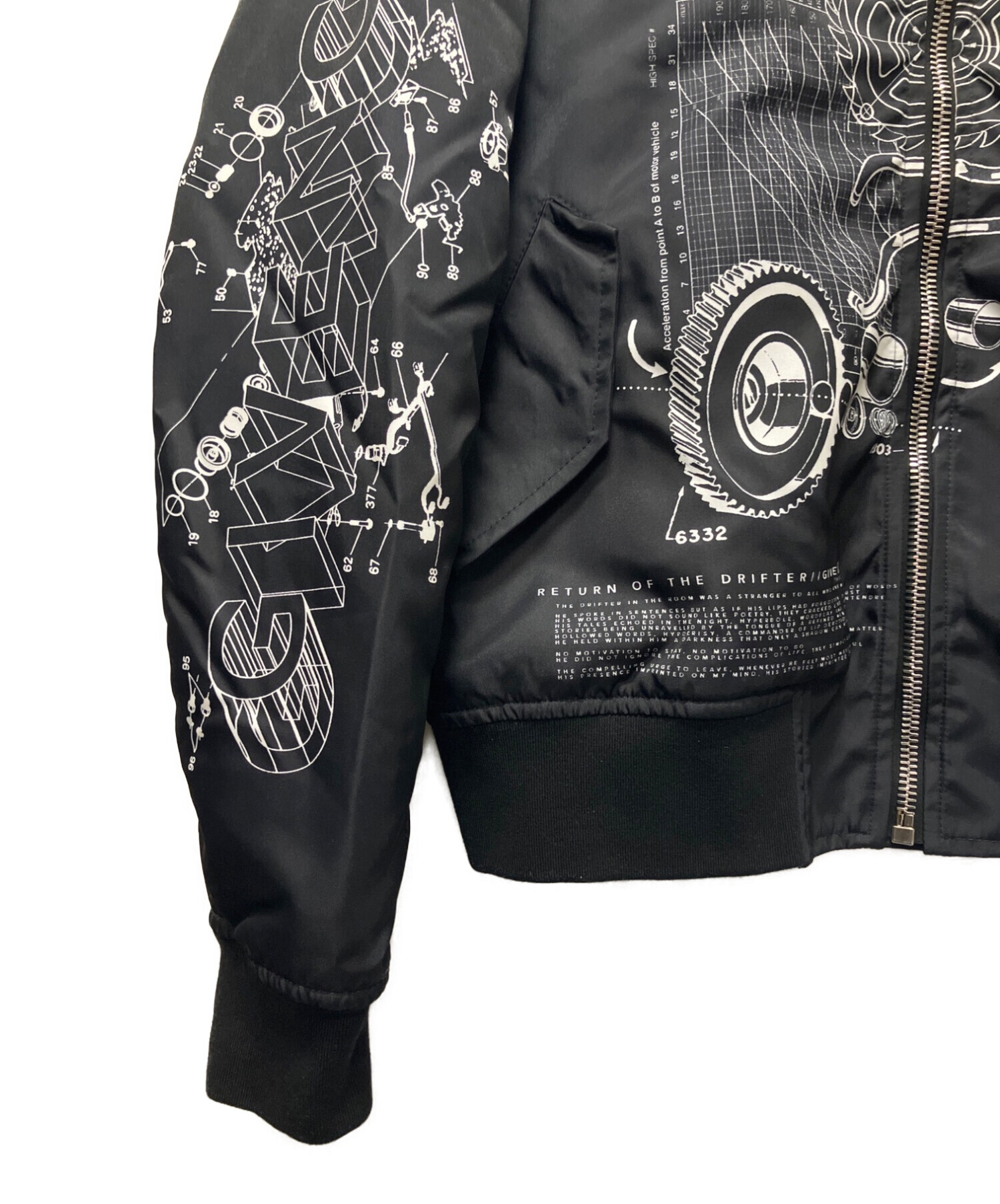 中古・古着通販】GIVENCHY (ジバンシィ) 総柄ボンバージャケット