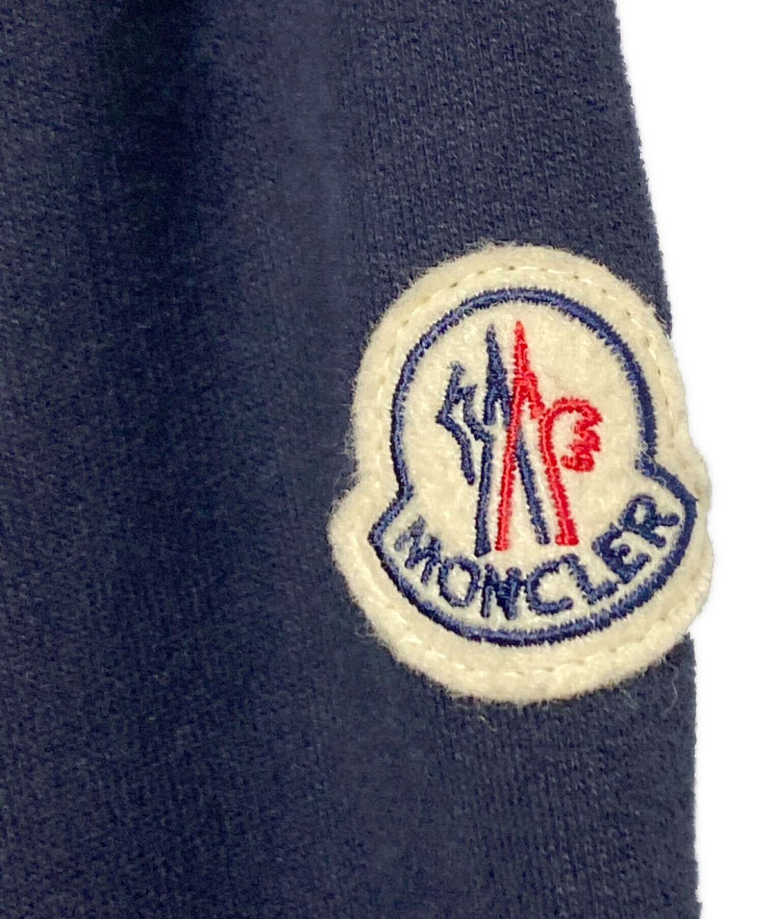中古・古着通販】MONCLER (モンクレール) フロントアーチロゴ クルー