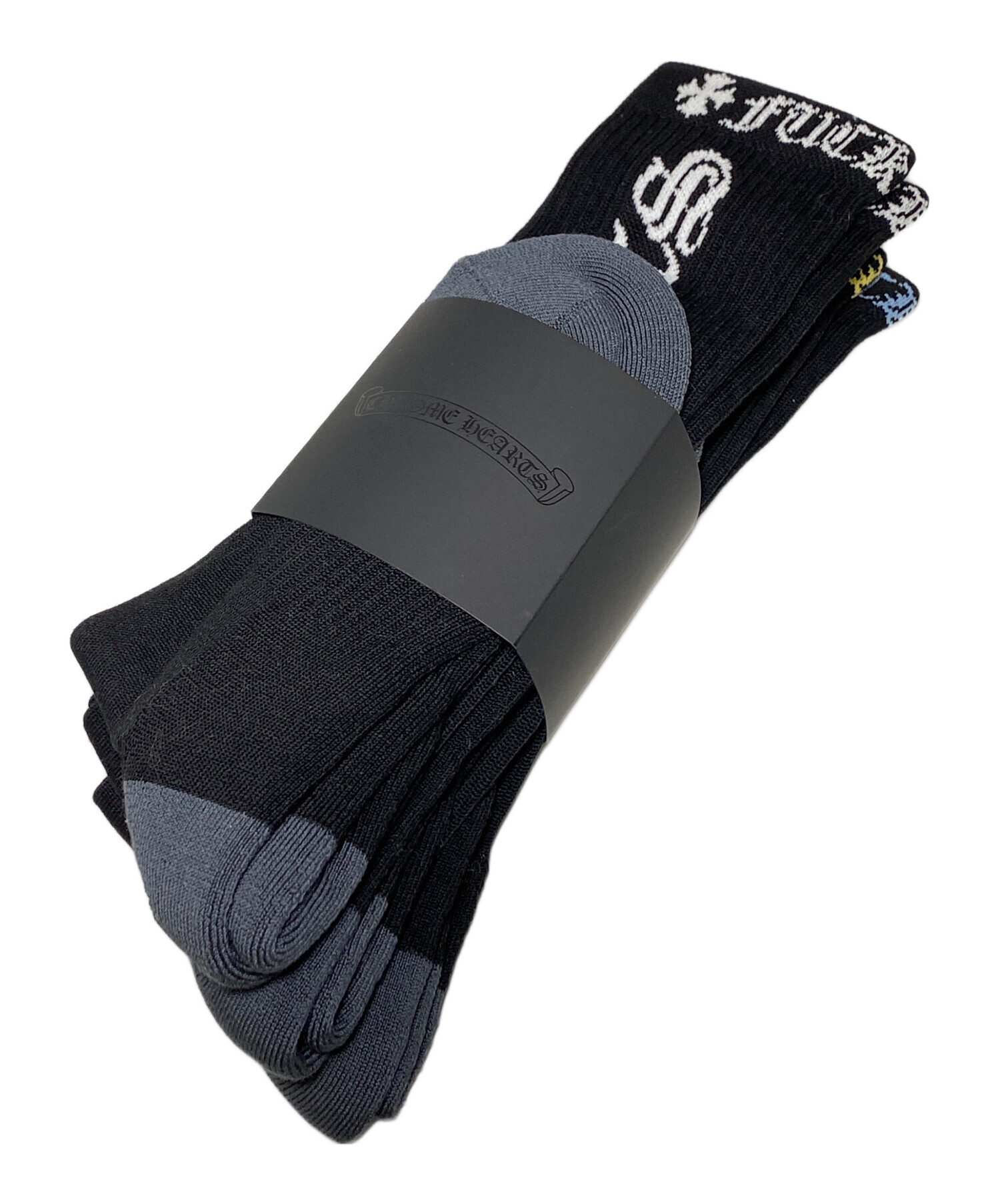 中古・古着通販】CHROME HEARTS (クロムハーツ) CHロゴ ソックス