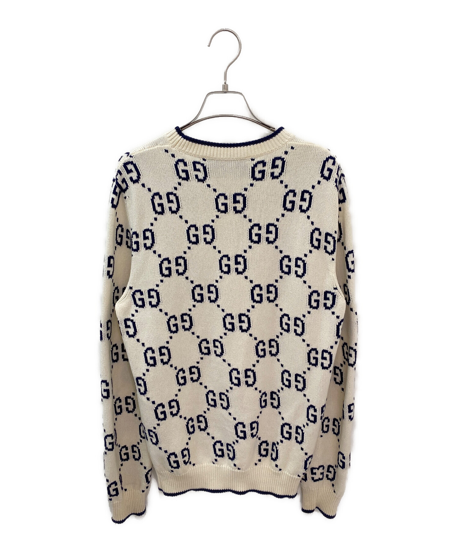 中古・古着通販】GUCCI (グッチ) GG コットンニットスウェットシャツ