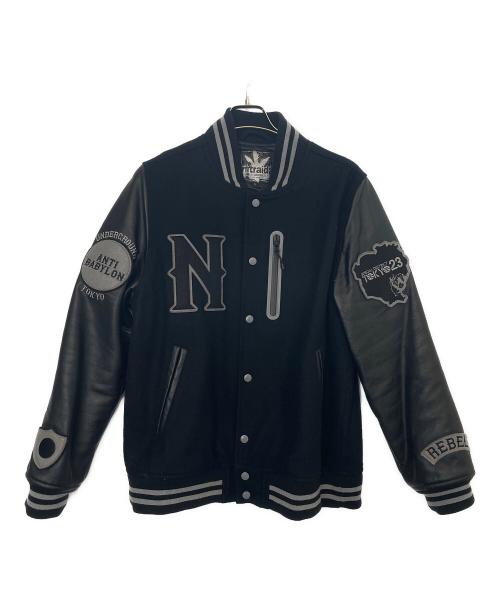 中古・古着通販】NITRAID (ナイトレイド) スタジャン ブラック サイズ