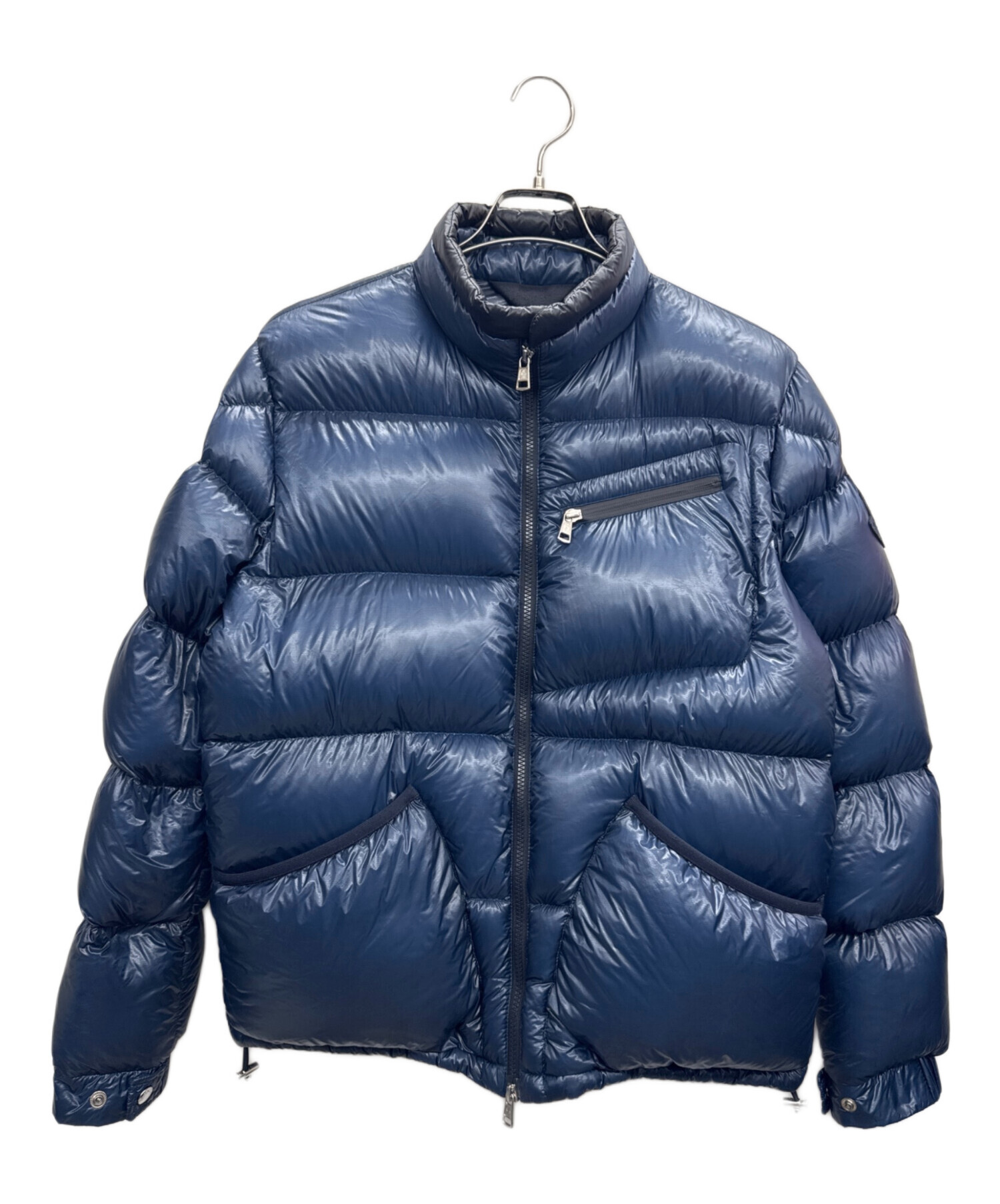 中古・古着通販】MONCLER (モンクレール) ダウンジャケット ネイビー