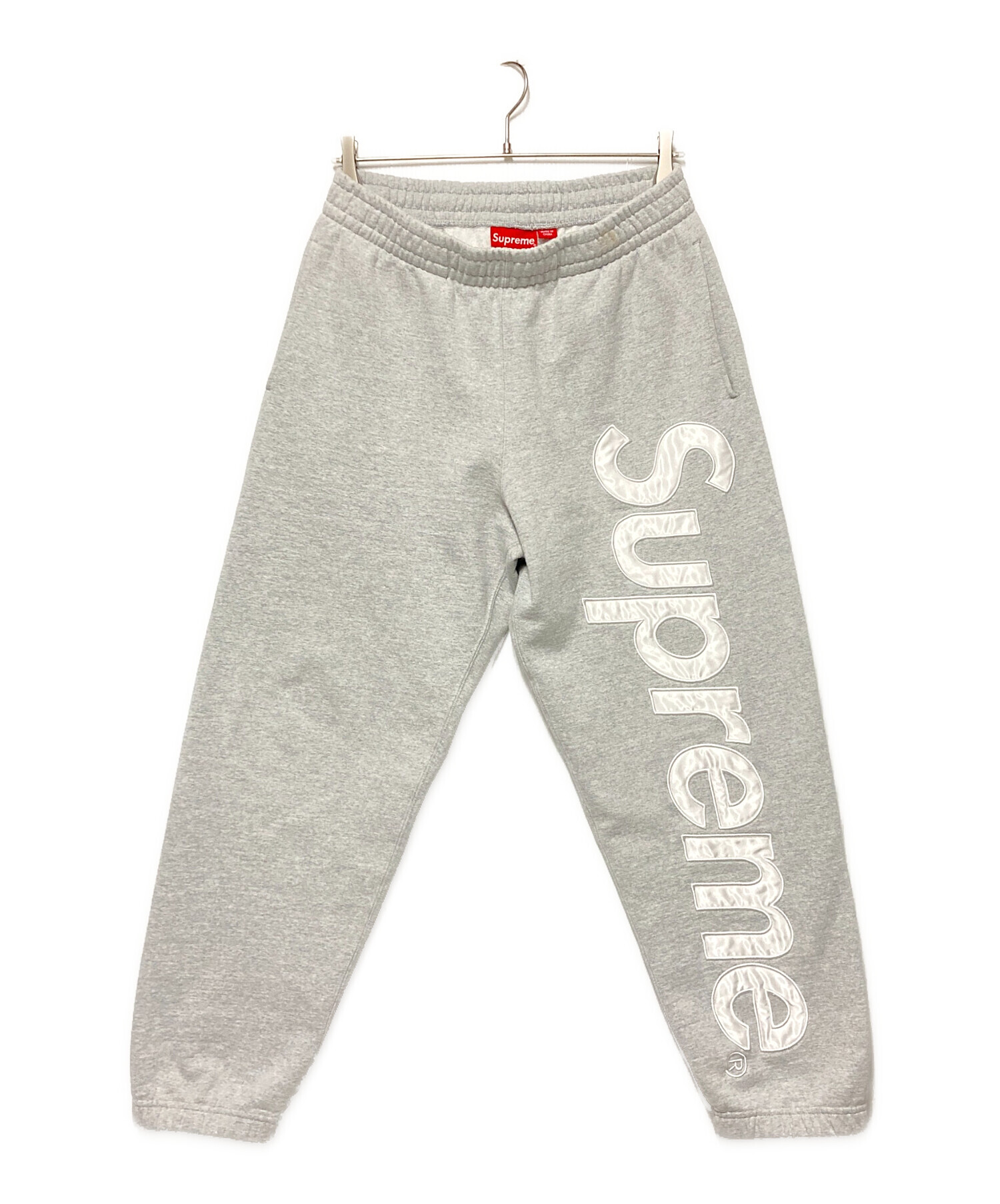 中古・古着通販】SUPREME (シュプリーム) サテンアップリケスウェット