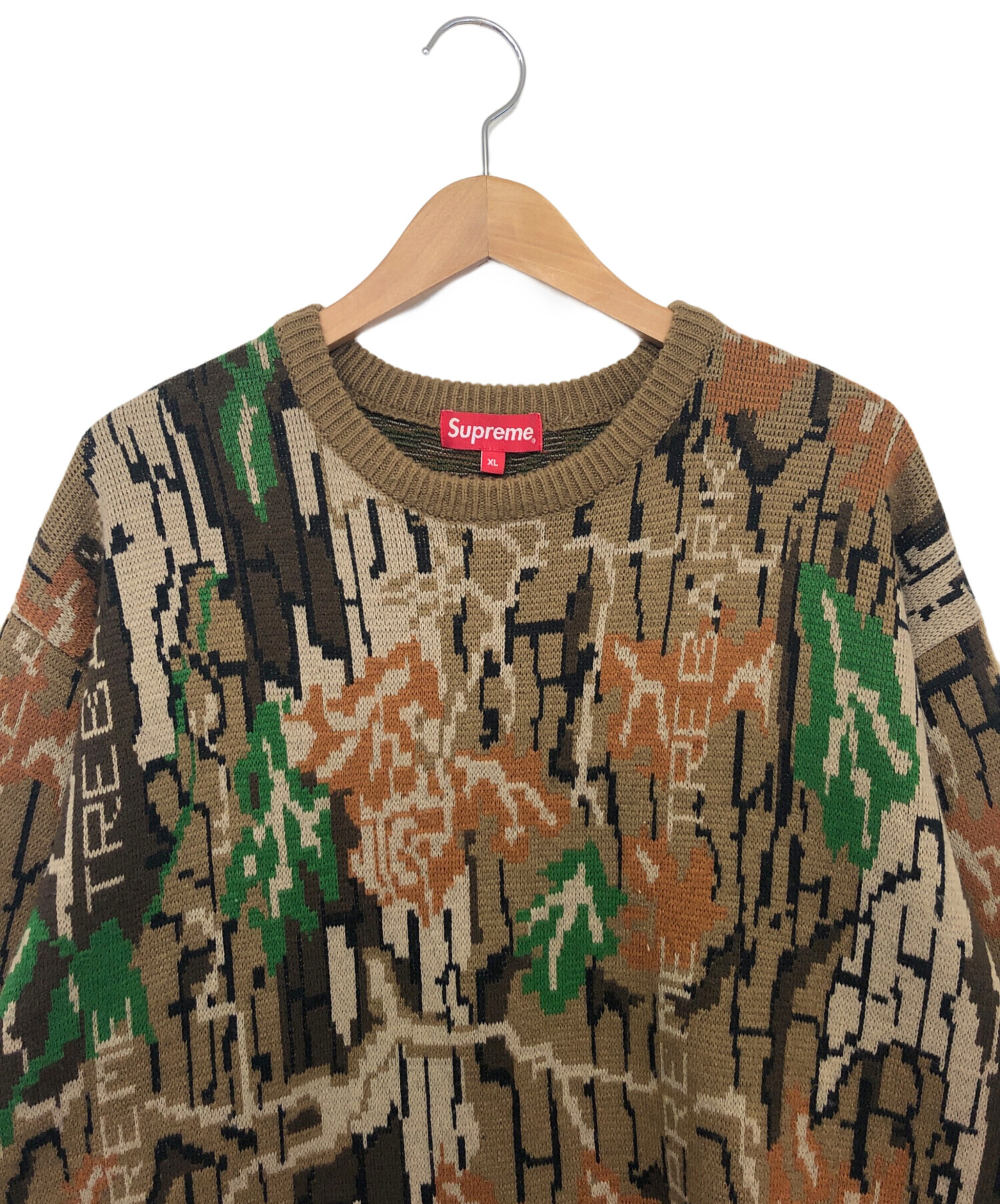 中古・古着通販】SUPREME (シュプリーム) Trebark Camo Sweater 22FW