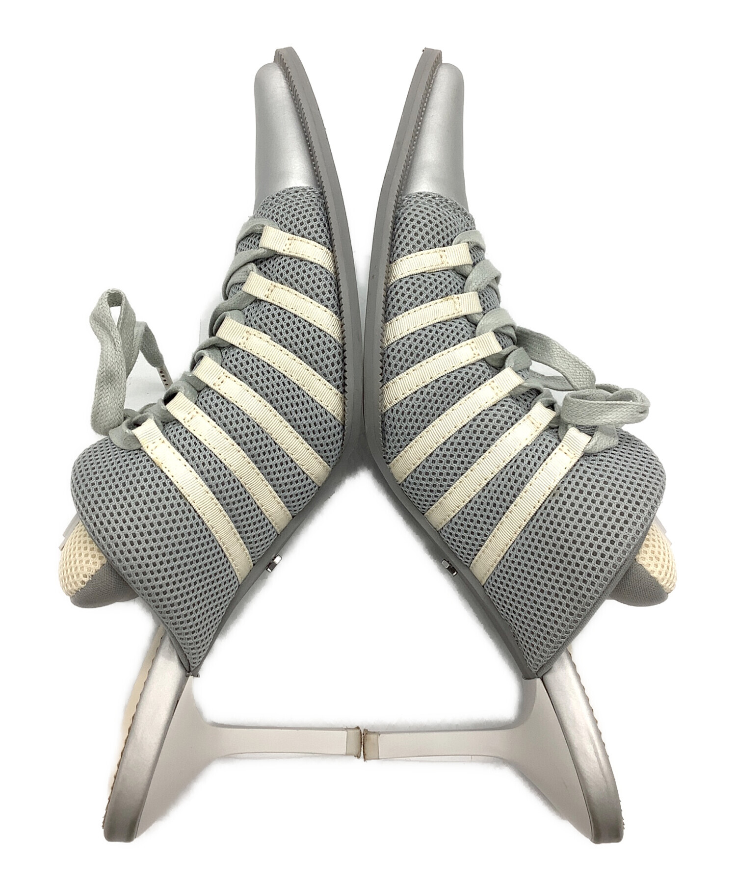 中古・古着通販】YELLO (イエロー) スニーカーミュール シルバー