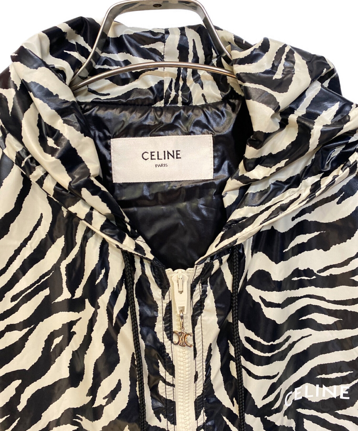 中古・古着通販】CELINE (セリーヌ) ゼブラ柄ナイロンジャケット