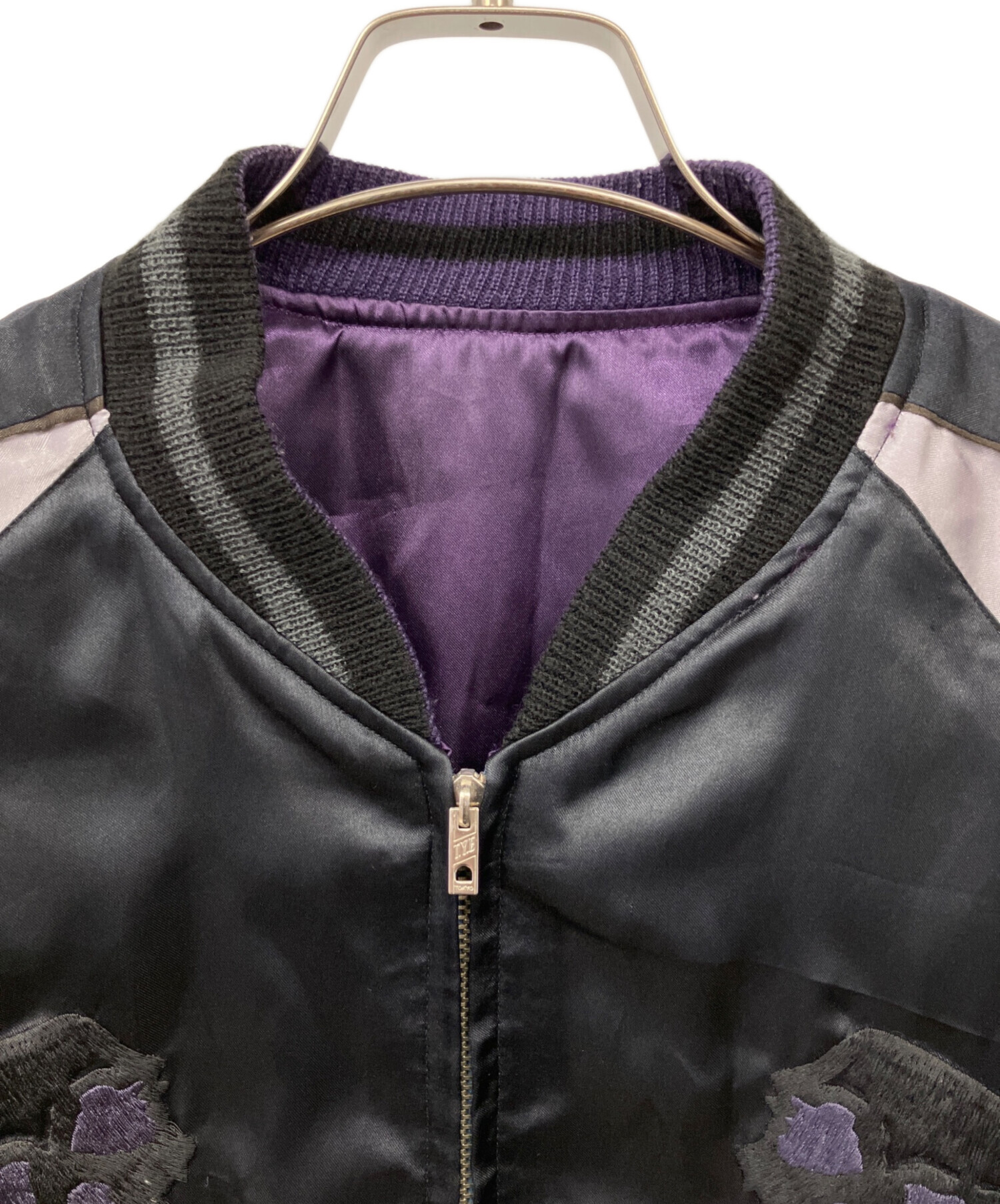 中古・古着通販】BEAMS (ビームス) リバーシブルスカジャン ブラック