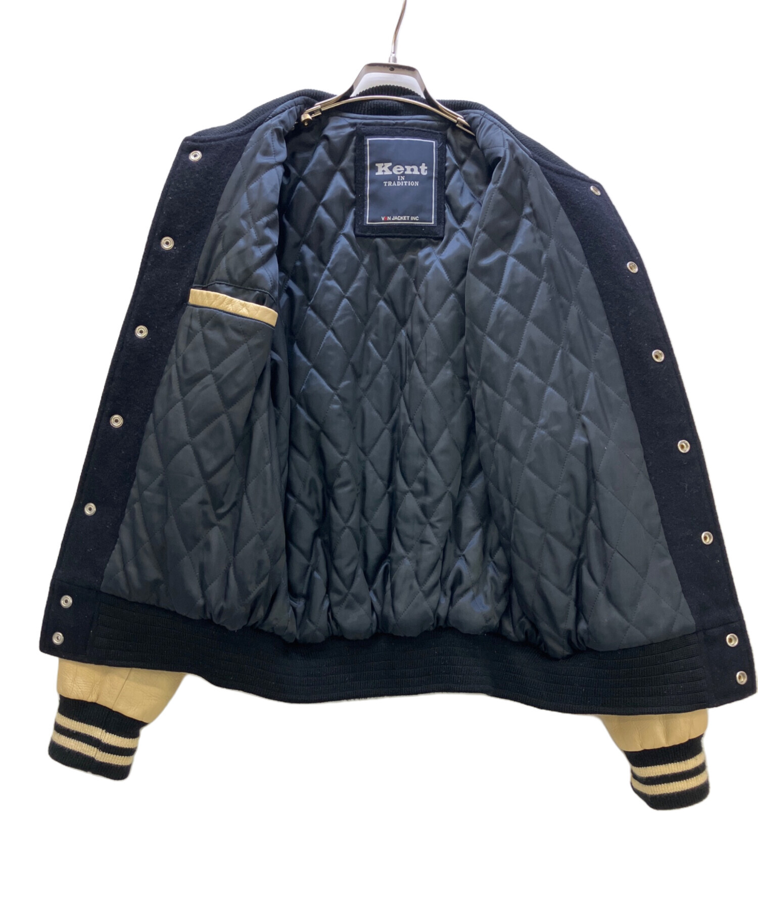 中古・古着通販】KENT (ケント) Van Jacket Inc. 袖革スタジャン