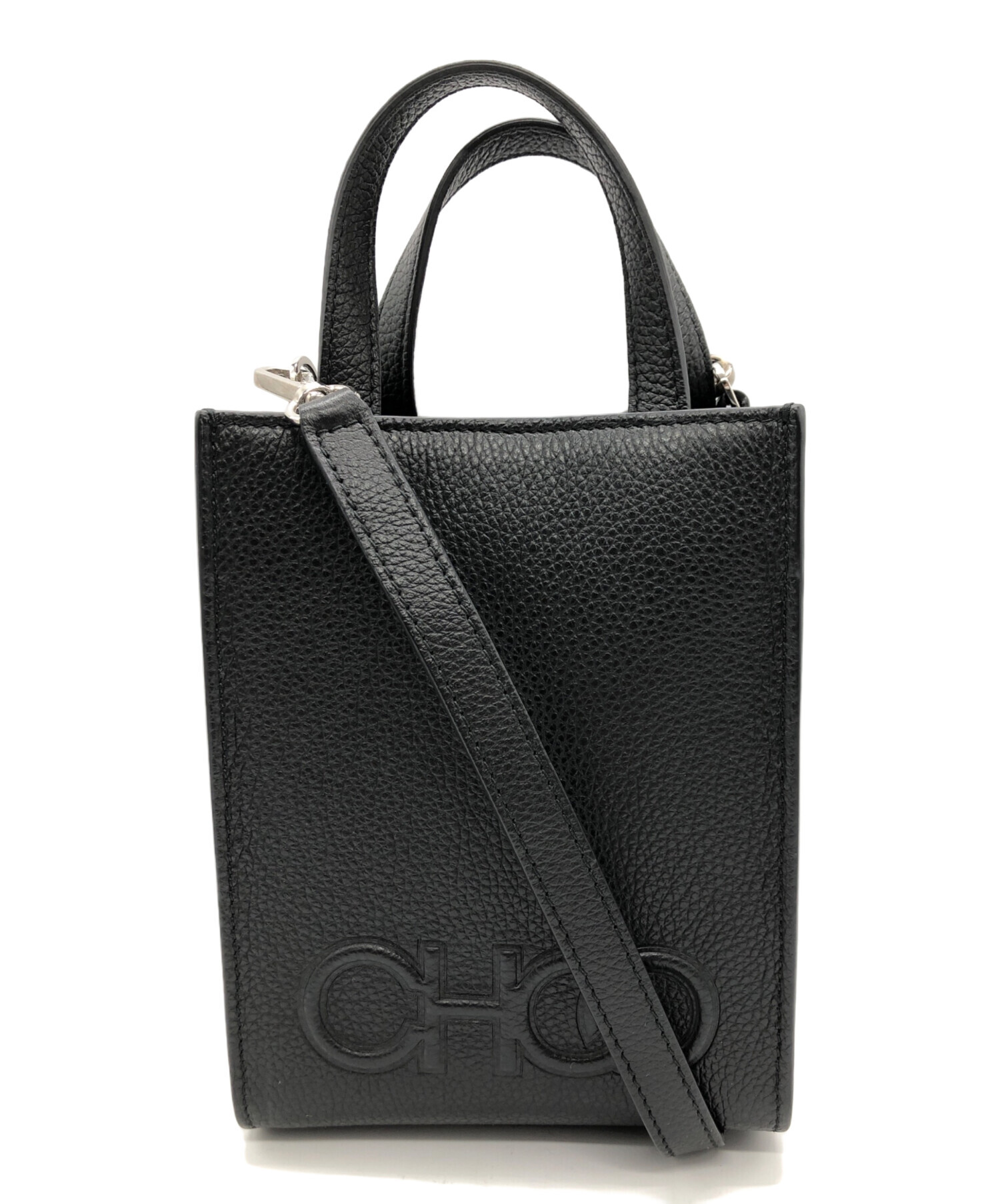 中古・古着通販】JIMMY CHOO (ジミーチュウ) 2WAYミニトートバッグ