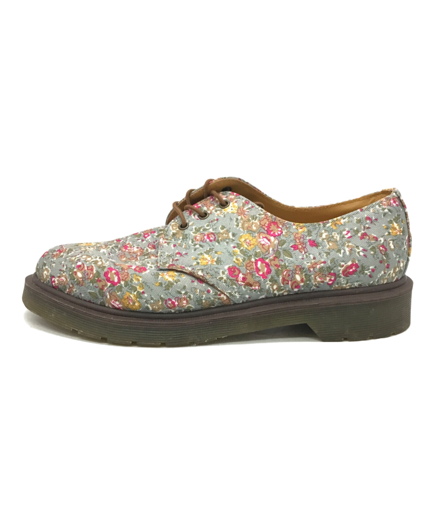中古・古着通販】Dr.Martens (ドクターマーチン) 花柄 3ホールシューズ