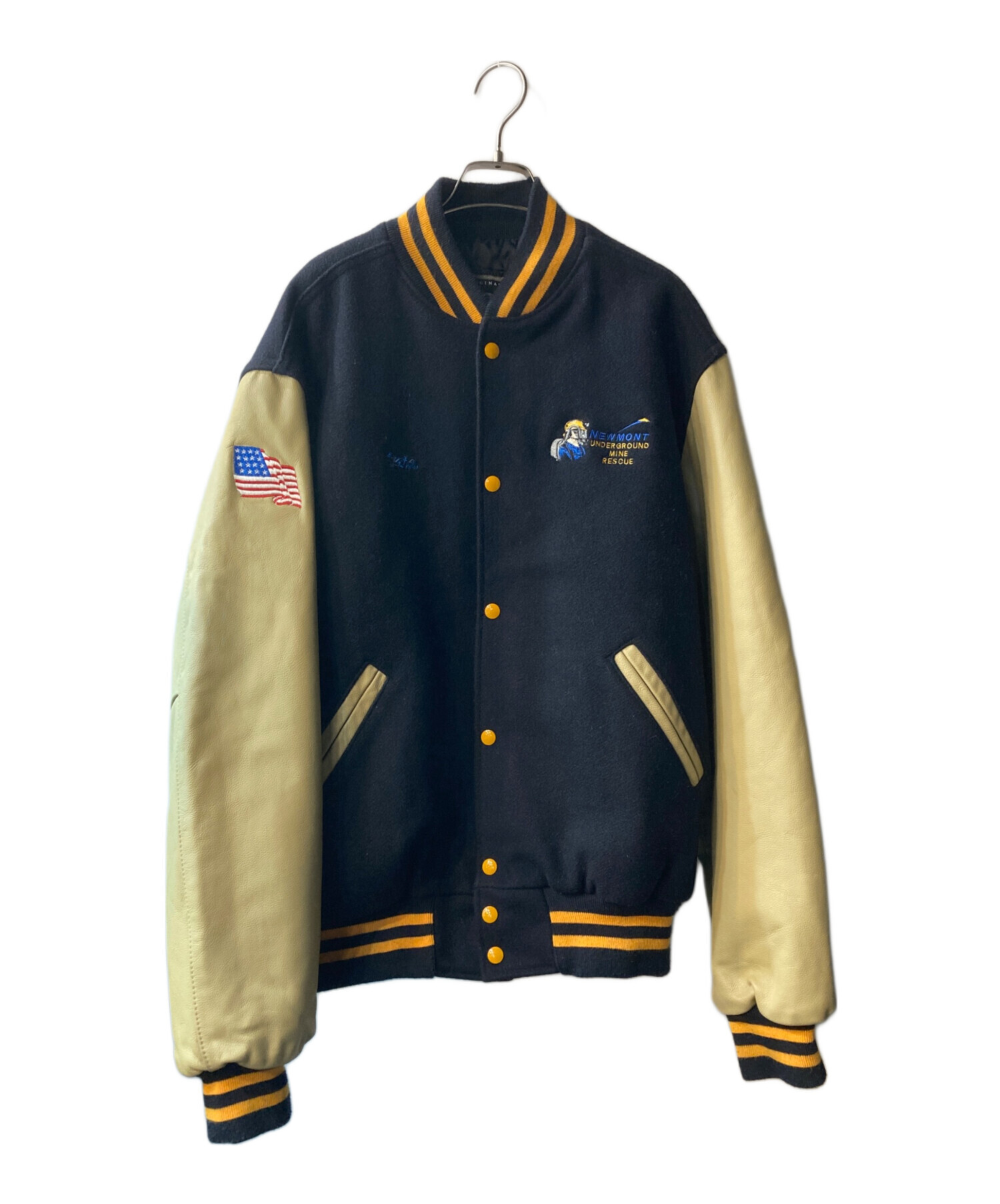 中古・古着通販】Holloway (ホロウェイ) スタジャン ネイビー サイズ