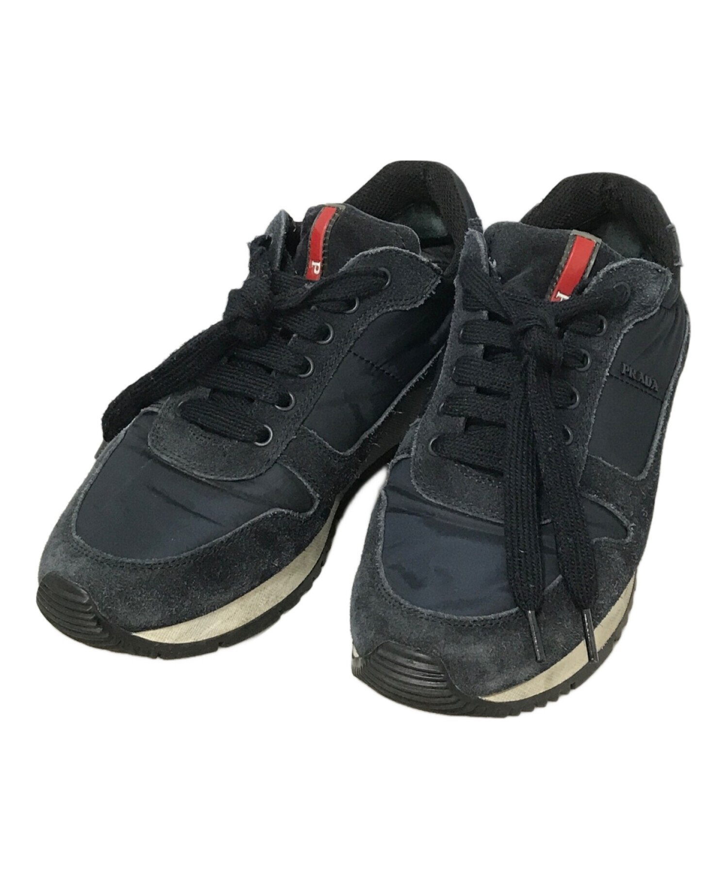 中古・古着通販】PRADA SPORTS (プラダスポーツ) スウェードスニーカー