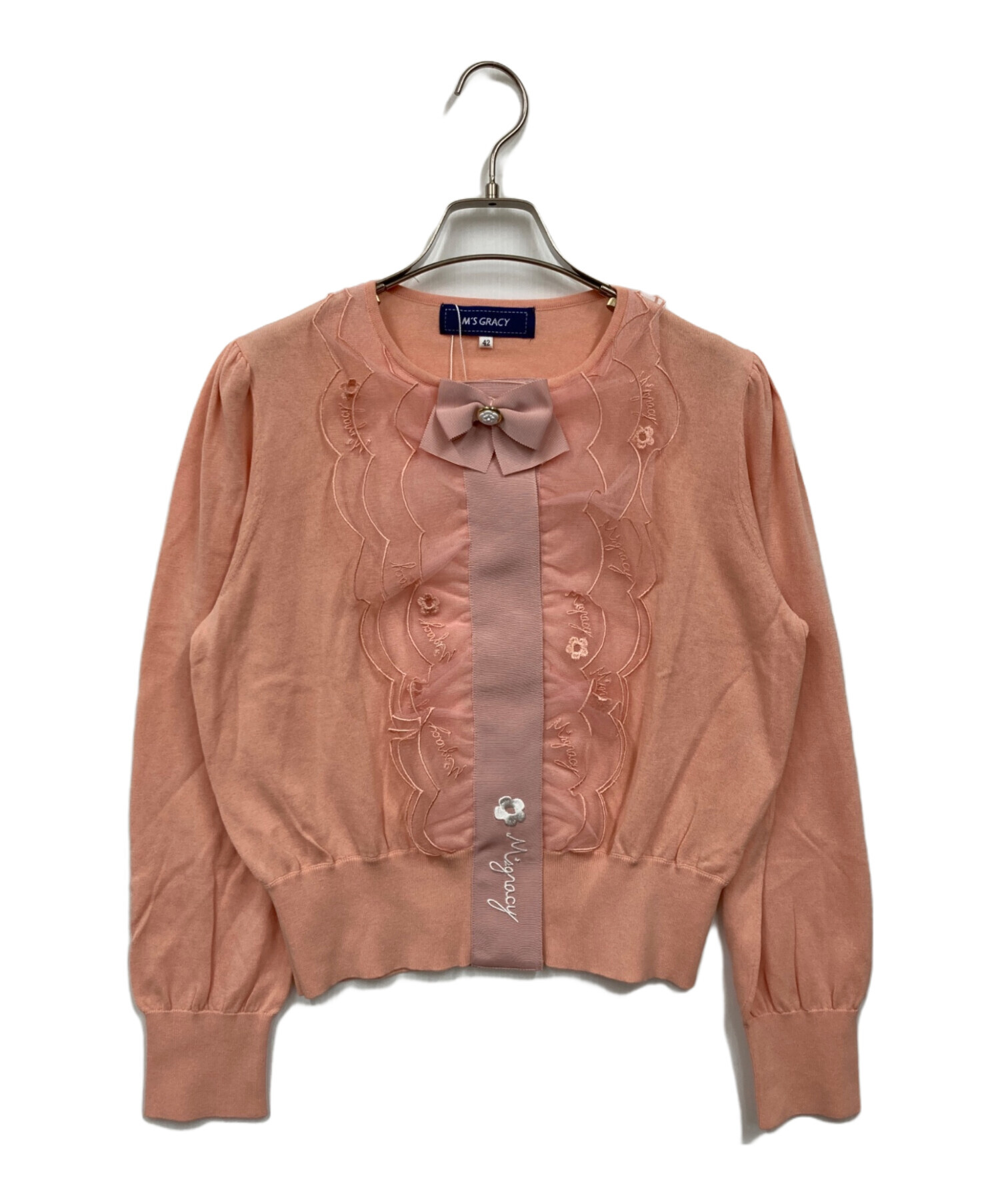 中古・古着通販】M'S GRACY (エムズグレイシー) フリル装飾