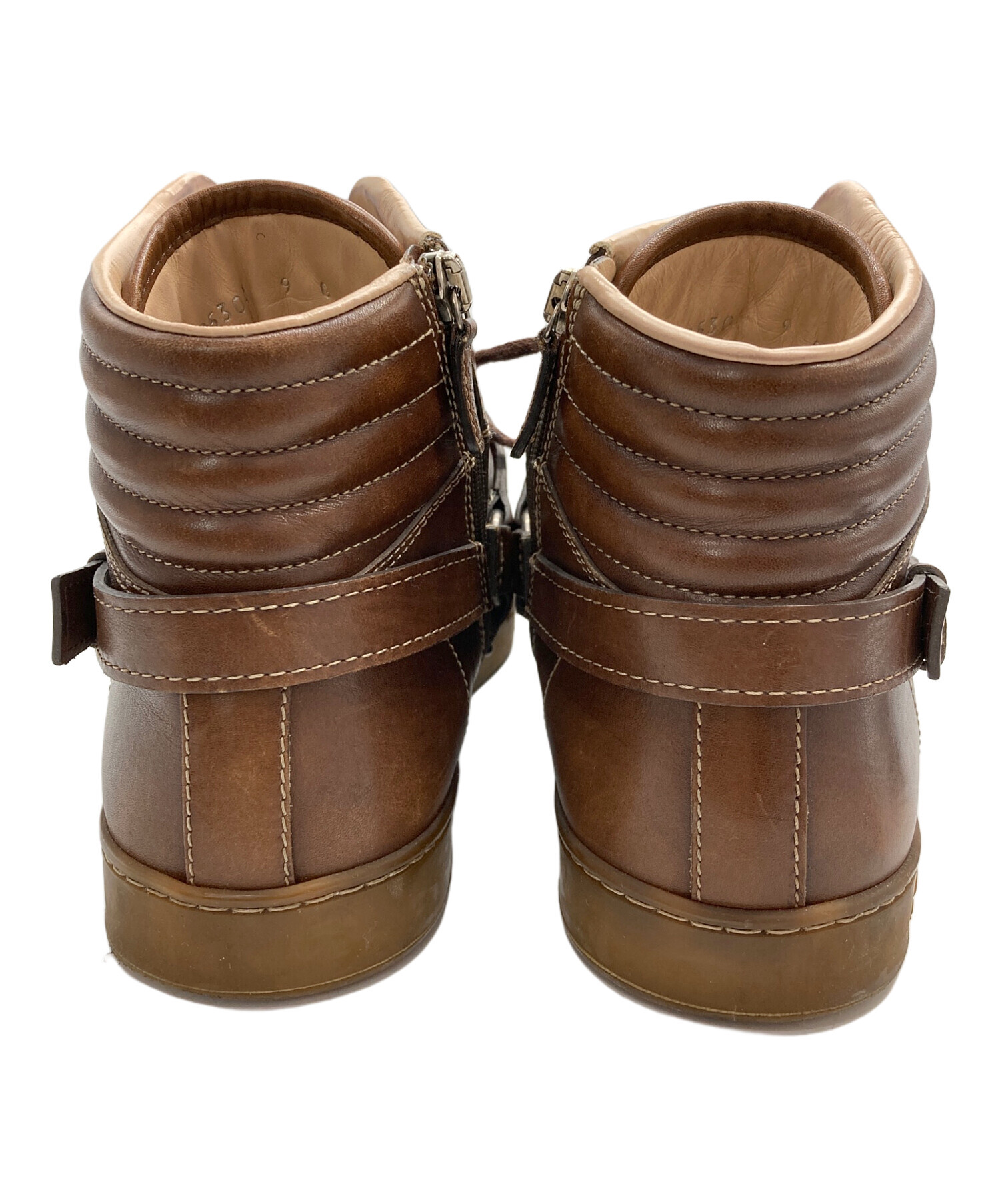 中古・古着通販】GUCCI (グッチ) ホースビットハイカットスニーカー