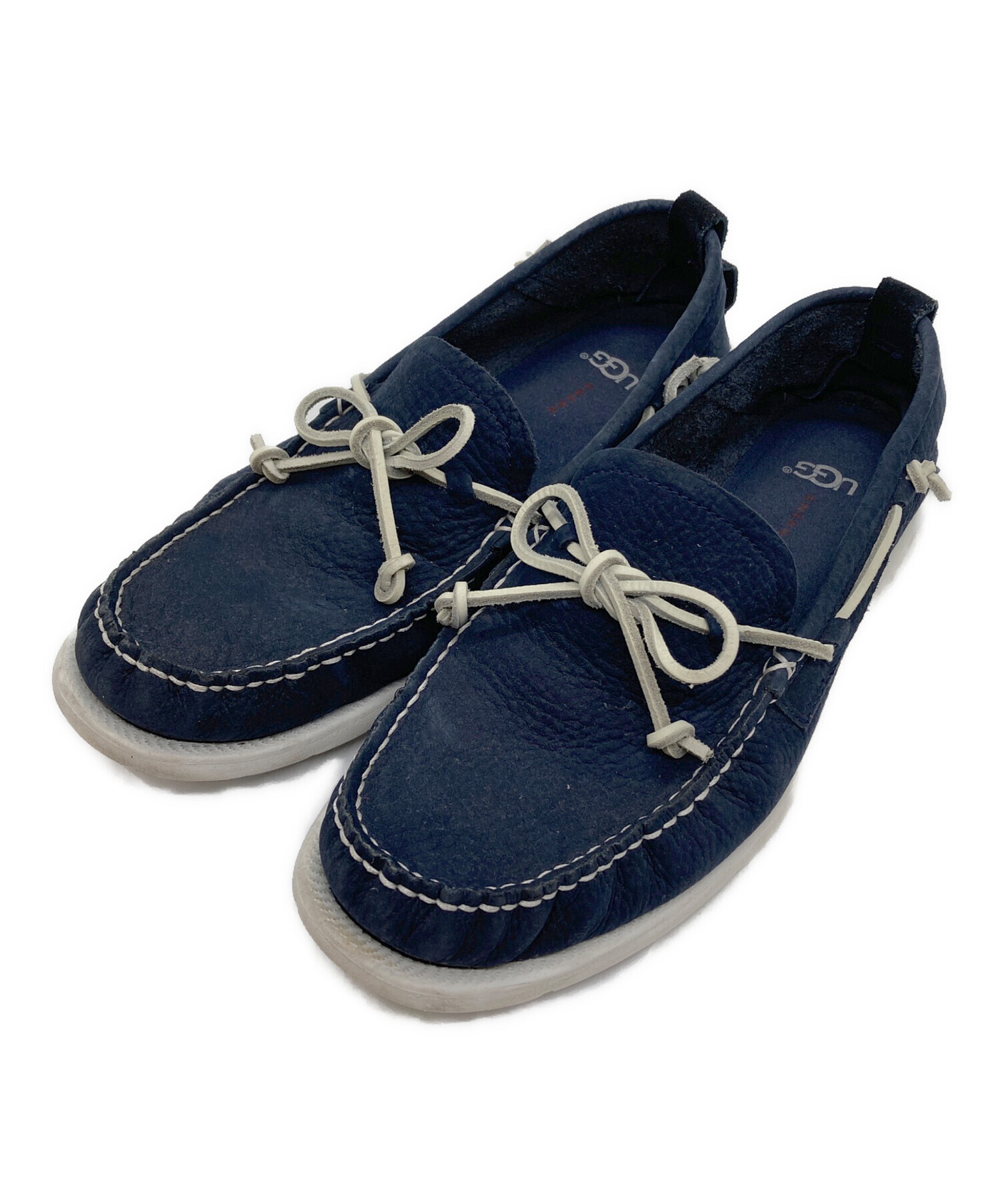 中古・古着通販】UGG (アグ) ビーチモックスリッポン ネイビー サイズ