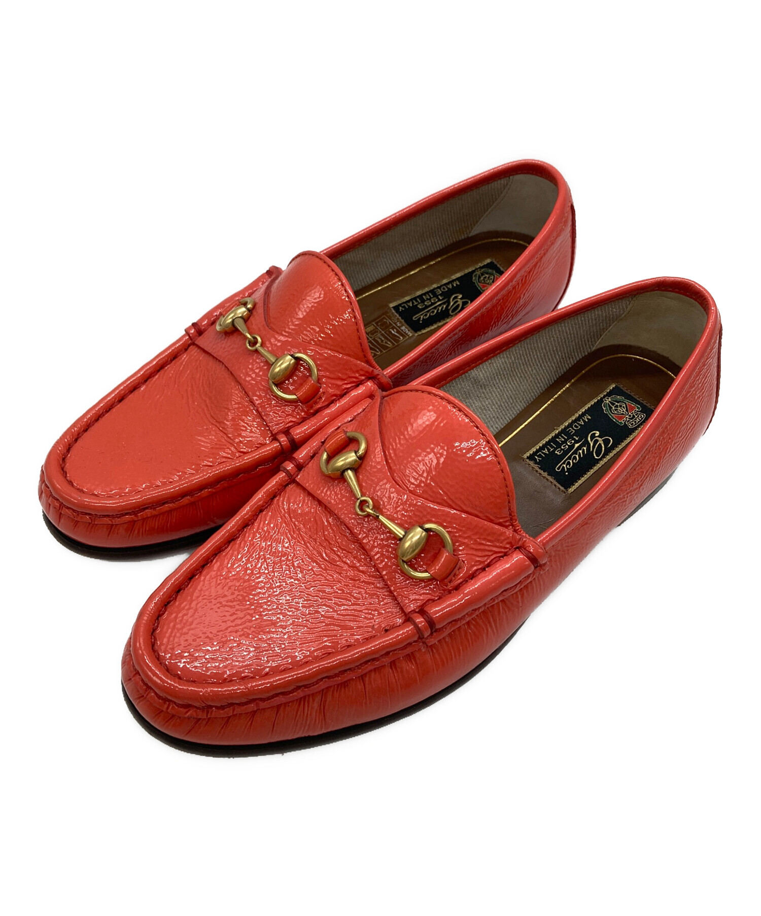 中古・古着通販】GUCCI (グッチ) パテントホースビットビット