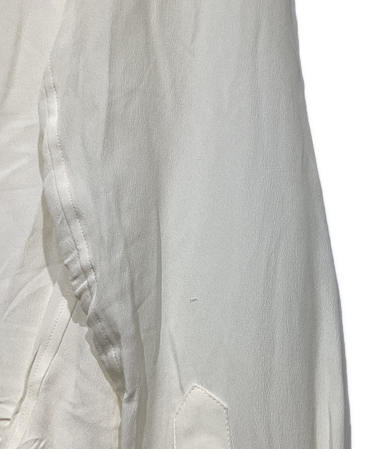 中古・古着通販】CELINE (セリーヌ) シルクフリルブラウス2C06A008D