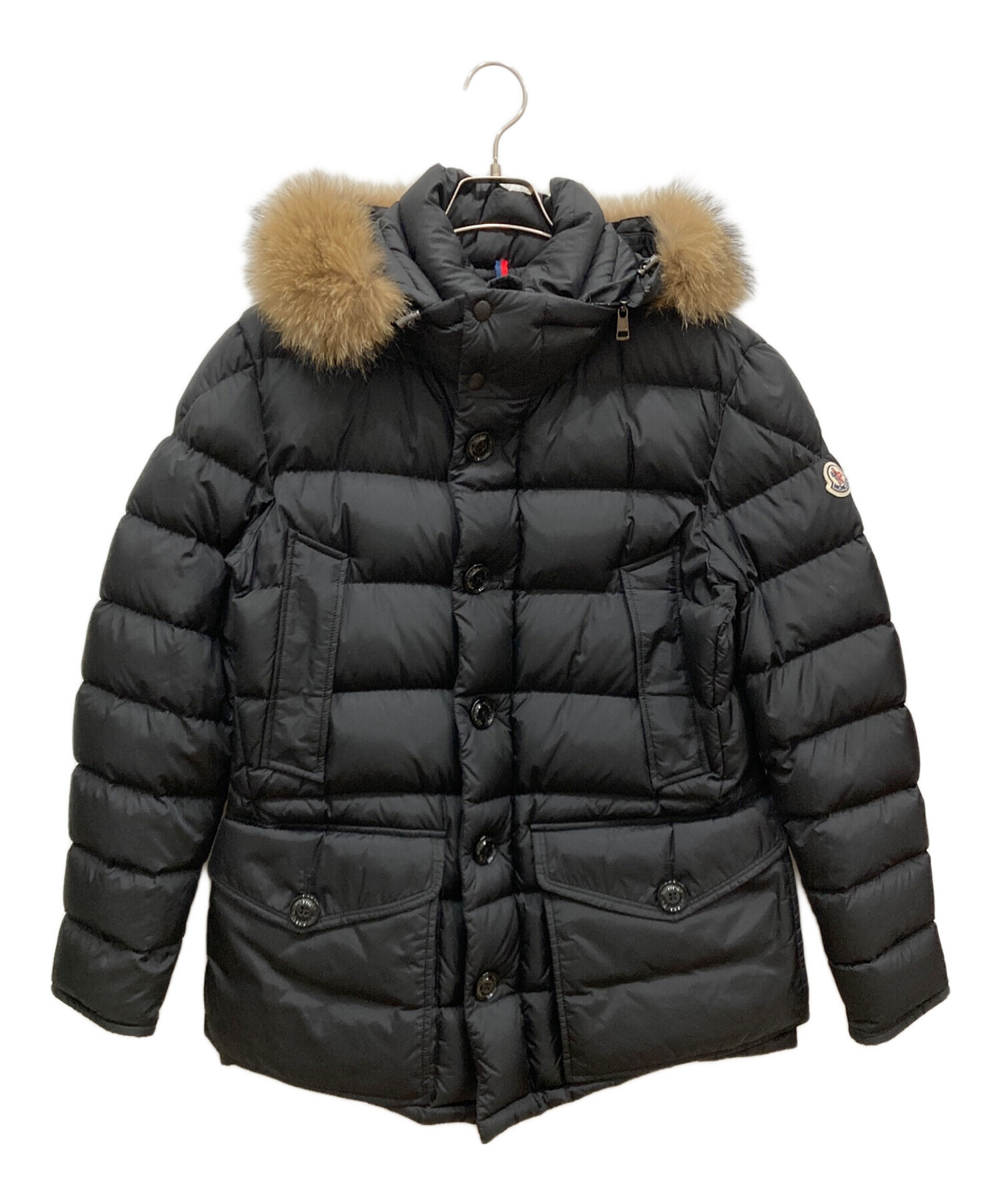 中古・古着通販】MONCLER (モンクレール) CLUNY GIUBBOTTO ブラック