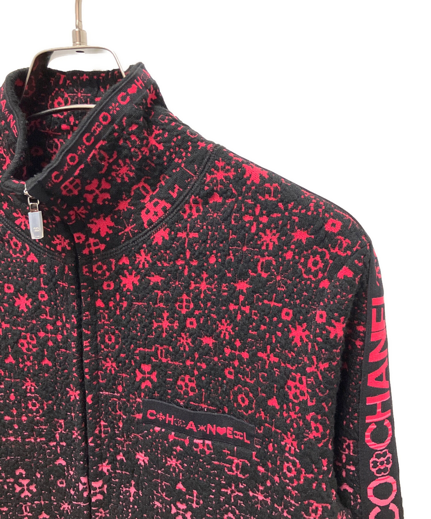 中古・古着通販】CHANEL (シャネル) ジップニットカーディガン