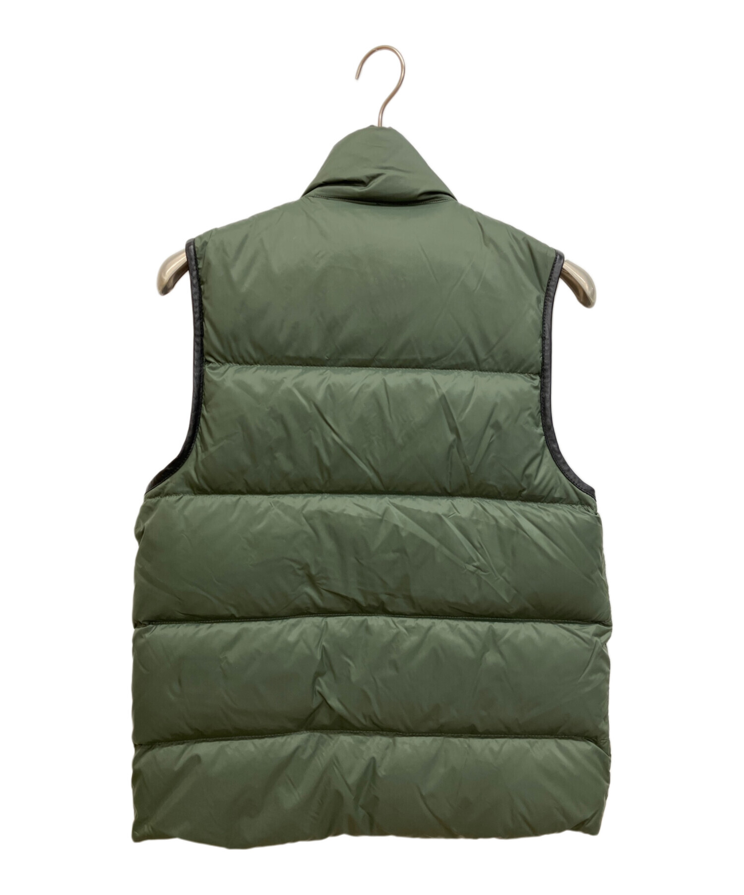 中古・古着通販】COACH (コーチ) リバーシブルダウンベスト グリーン