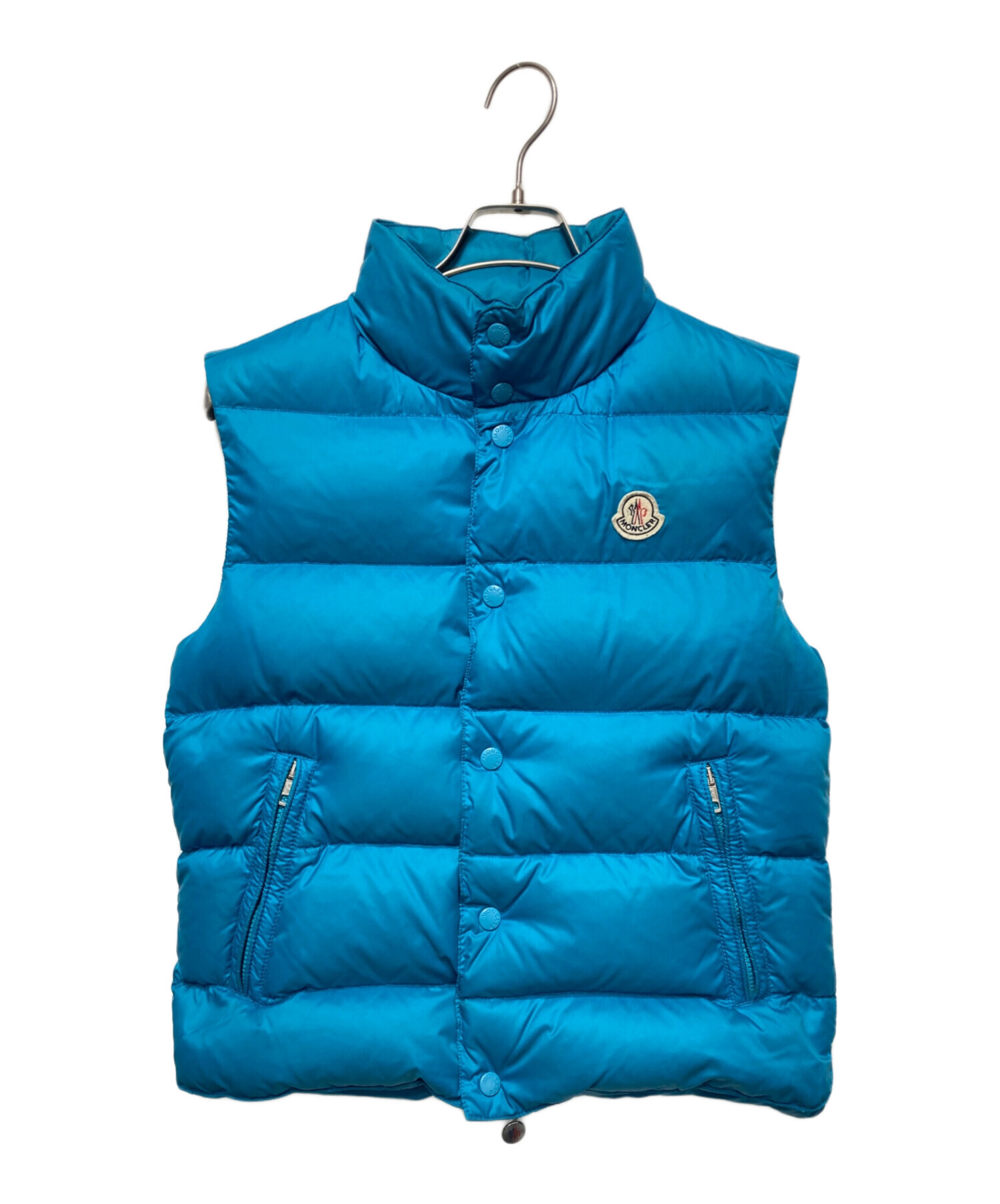中古・古着通販】MONCLER (モンクレール) ダウンベスト ブルー