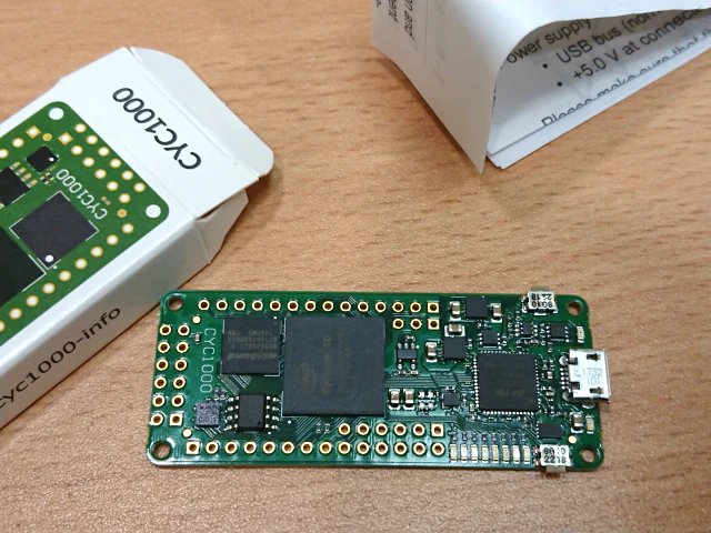 ALTERA(INTEL) FPGAボードMAX1000とCYC1000の使い方 | Trenz社製品販売