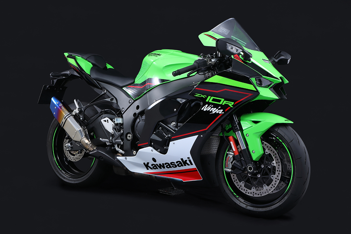 トリックスター / ZX-10R(21-25) 政府認証スリップオンマフラー