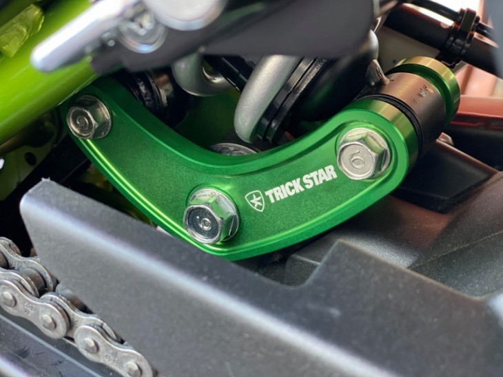 Ninja ZX-25R ローダウンリンクキット発売】 | TRICK STAR 製品