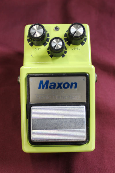 買取実績】Maxon SD-9 sonic distortion 1984年 白ラベル | 【買取実績