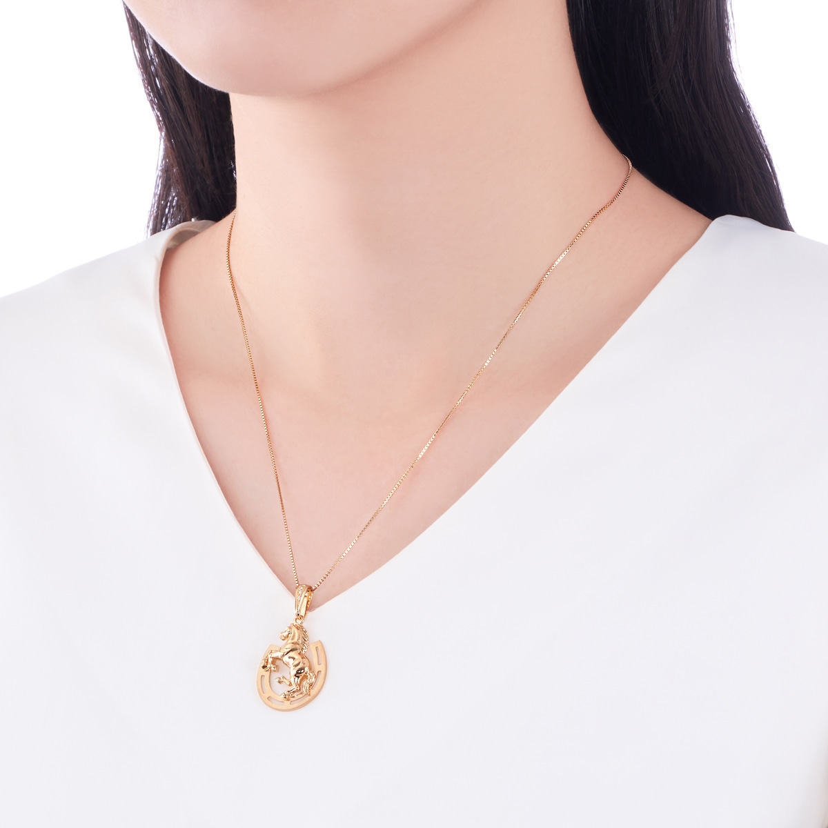 K18イエローゴールドダイヤモンドペンダント(RPD284)|TSUTSUMI