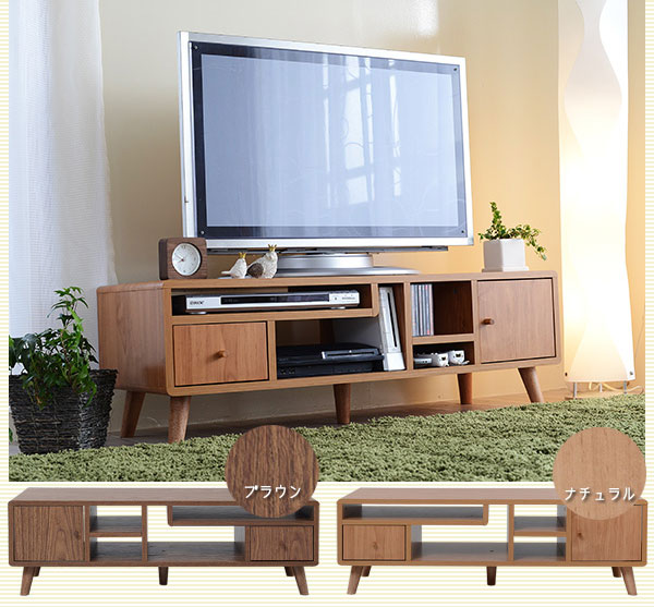 幅110cm】AV機器＆ゲーム機をスマートに収納可能なテレビ台