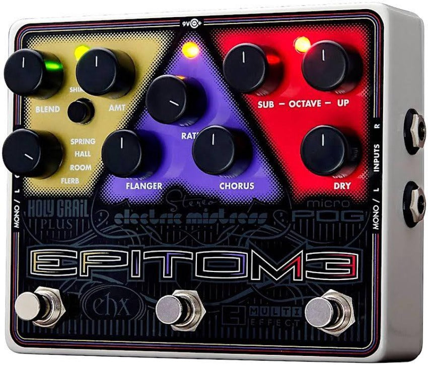 Electro-Harmonix Epitome Reverb/Flange/Octave Multi-Effects Pedal