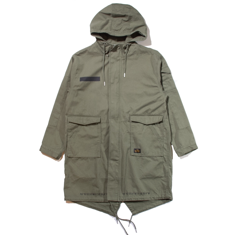 ラファイエット コットン フィッシュテール ロング パーカ | LAFAYETTE