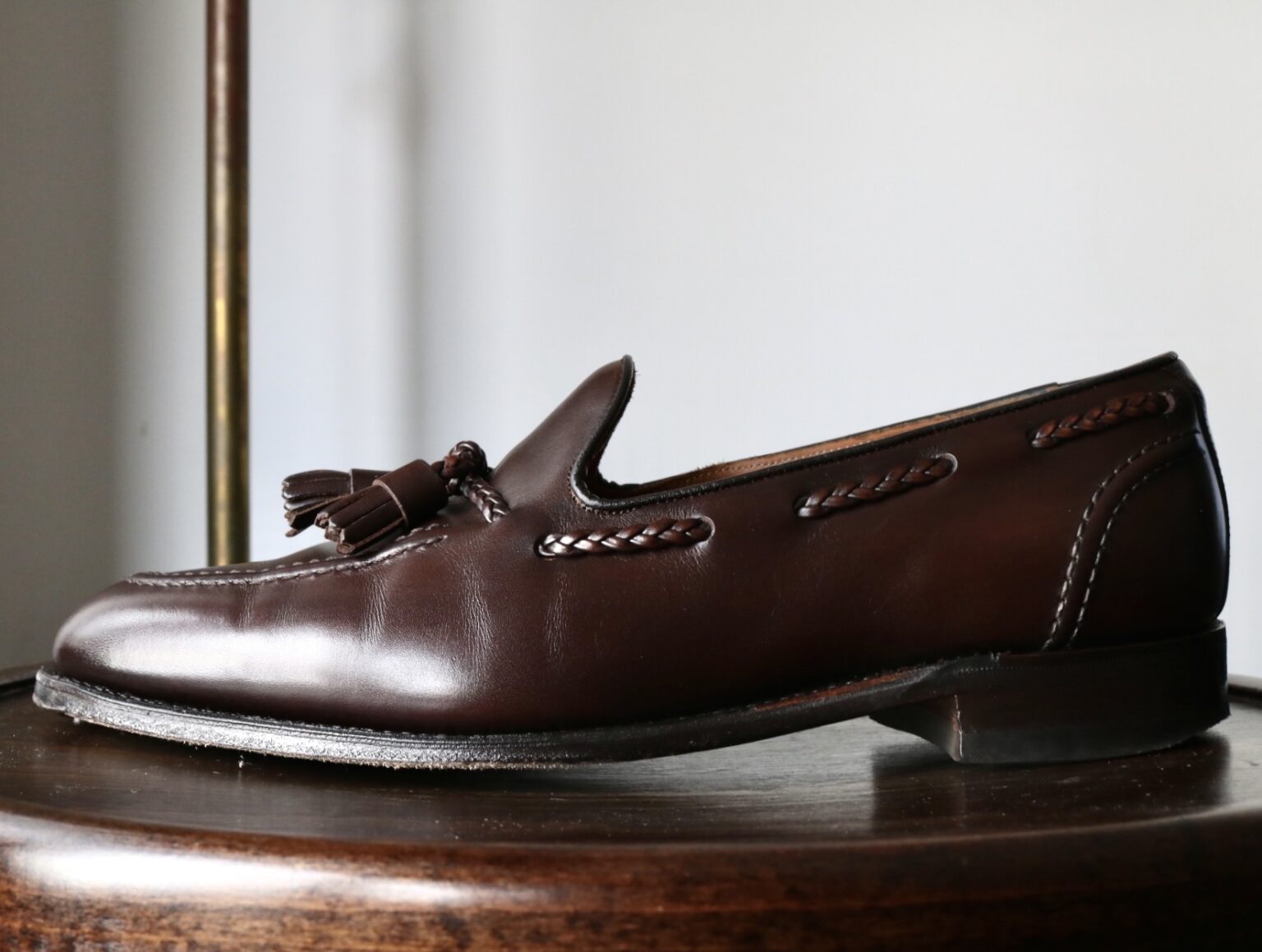 JOSEPH CHEANEY 】ジョセフチーニー タッセルローファー “HUGH” 雨染み