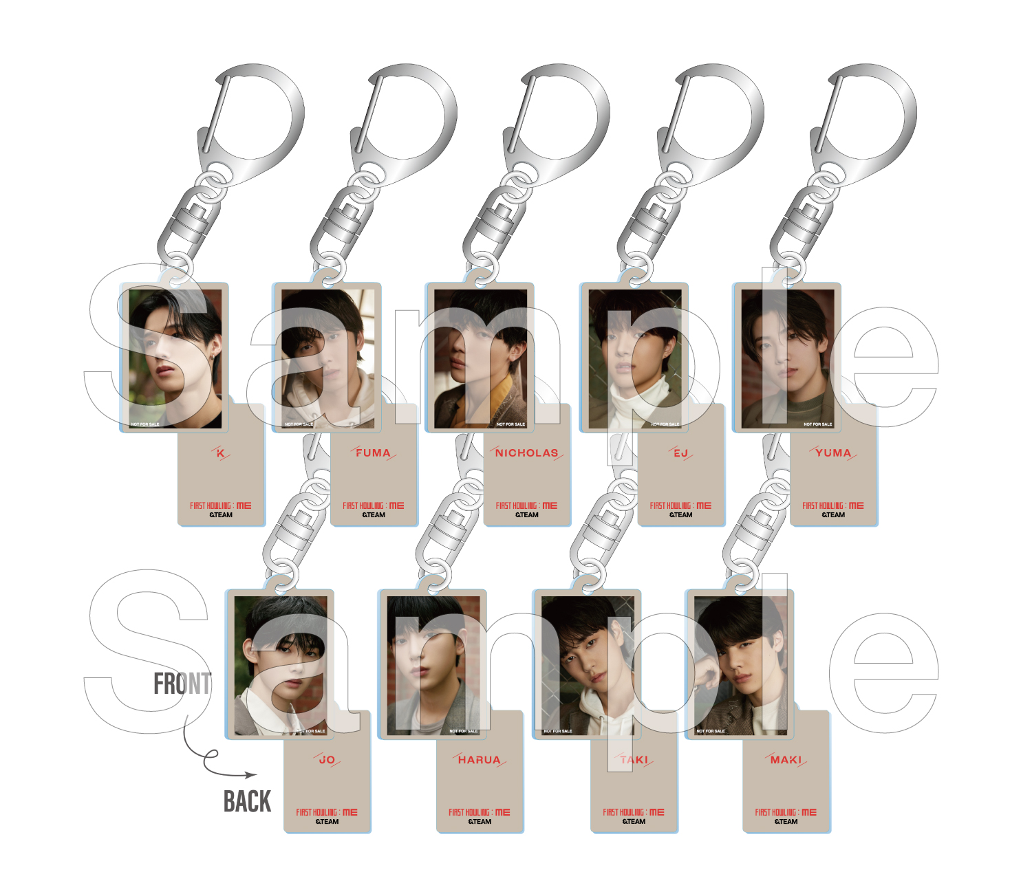 &TEAM Debut EP『First Howling : ME』CD購入特典絵柄公開！ - &TEAM