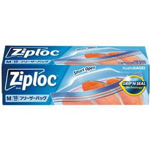 UCHIDASウチダスジップロック フリーザーバッグ Mサイズ