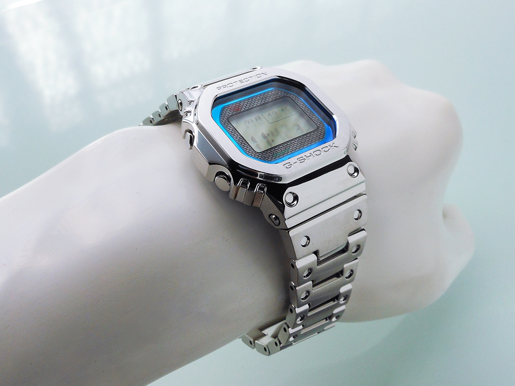 GMW-B5000PC-1JF/＜G-ショック＞フルメタル／シルバー | 静岡の宝石