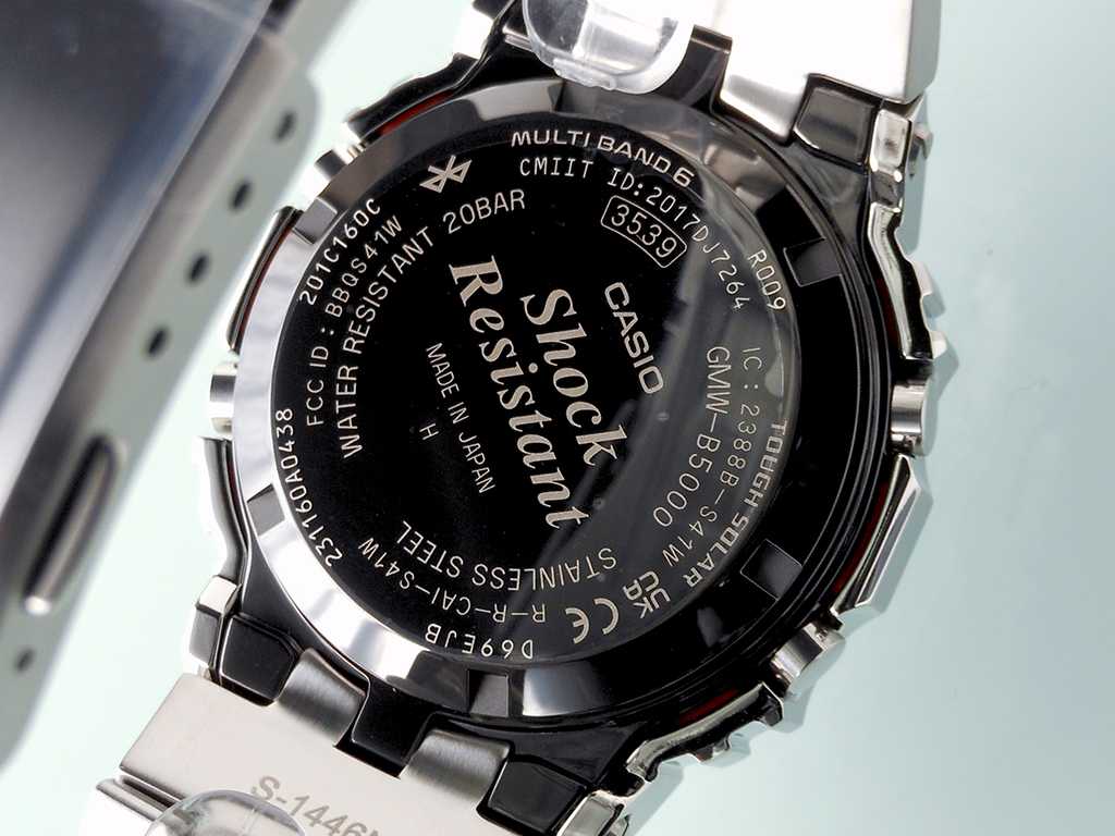 GMW-B5000PC-1JF/＜G-ショック＞フルメタル／シルバー | 静岡の宝石