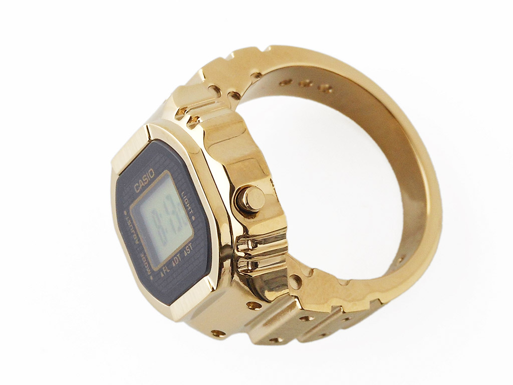 RING WATCH＞CRW-001G-9JR リングウォッチ CASIO | 静岡の宝石・時計