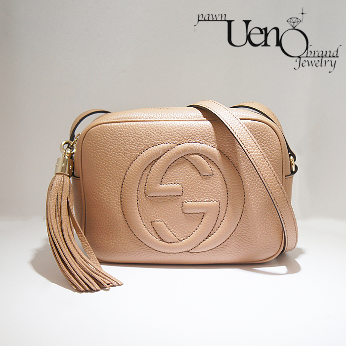 GUCCI グッチ】ソーホー インターロッキングスモール ディスコバッグ