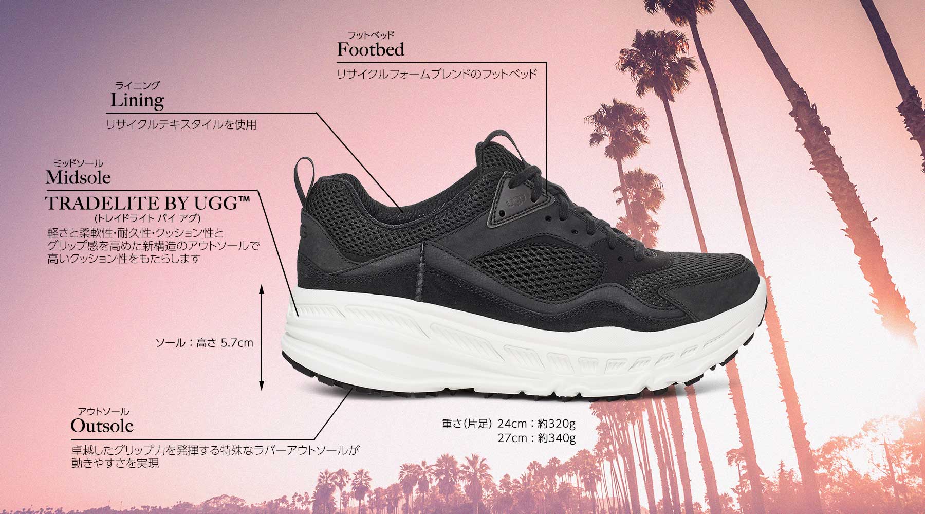 UGG® 公式【 CA805 ジップ ゴア テックス|CA805 ZIP GORE-TEX| 1120879