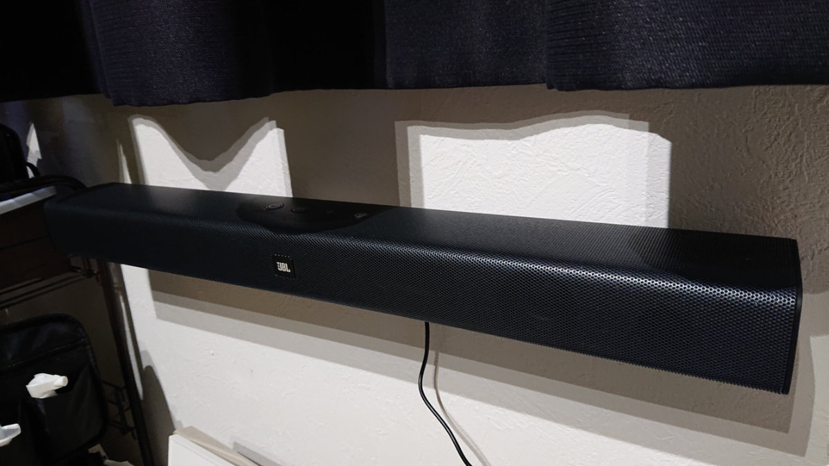 お手頃価格で高音質のサウンドバー『JBL Bar Studio』のレビュー