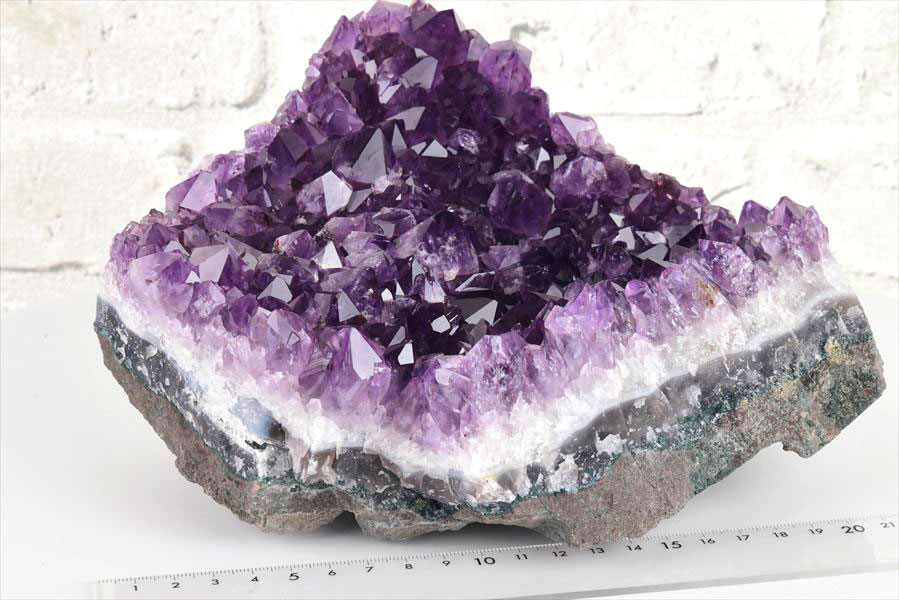 特大サイズ アメジストクラスター 原石｜紫水晶｜アップストーン
