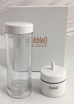 nanoko次世代水素/酸素分離型携帯式水素分子生成器BubbleQチューブ4本