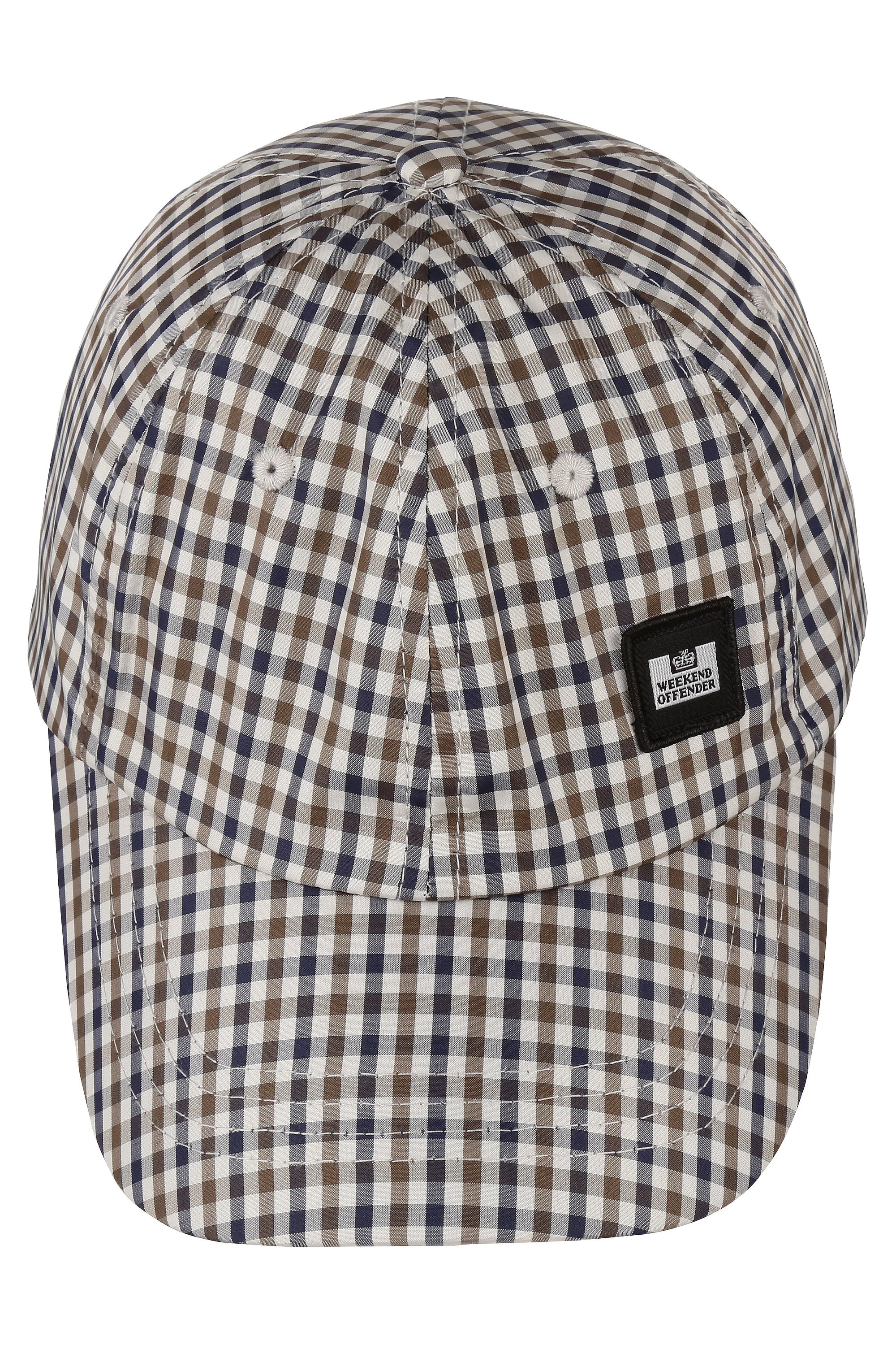 Weekend Offender Clay House Check Mens Baseball Cap