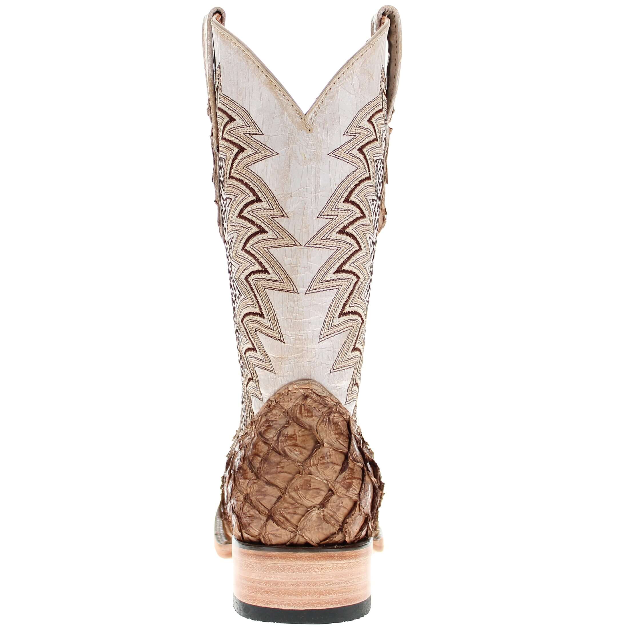 Men's orix Pirarucu Fish Cowboy Boots | Vaccari Boots