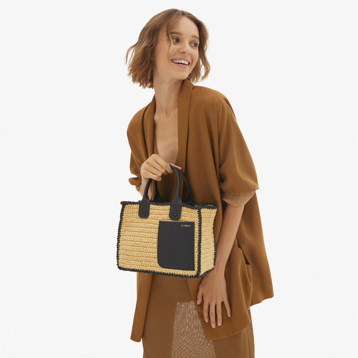 ソフトトート ラフィア クローシェ ミニ – Valextra - ヴァレクストラ