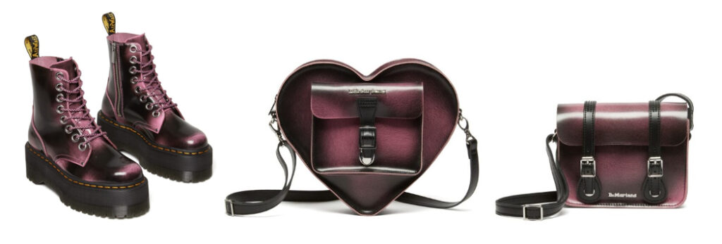 ドクターマーチンから、ハートモチーフを取り入れた「バレンタイン
