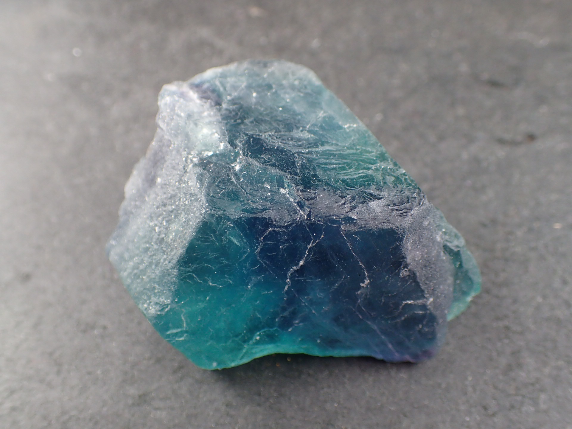 最高品質ブルーフローライト(Blue Fluorite) 中国浙江省金華市 産 ｜石